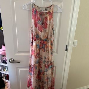 Floral maxi dress